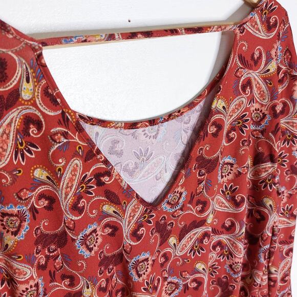 Stitch FIx Nine Britton Harley Brushed Knit Back Detail Dress Large - Picture 6 of 9